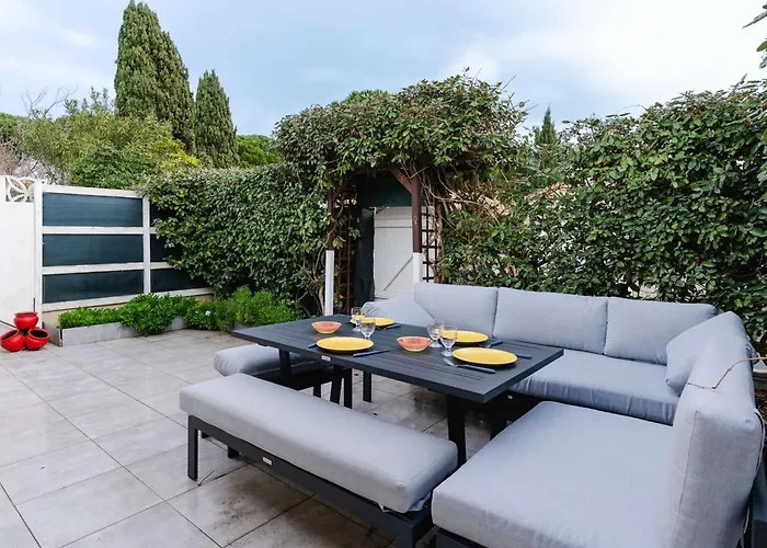 Villa Pavillon Climatise 6 Pers. Avec Parking & Velos A Gruissan - Fr-1-409-290 *